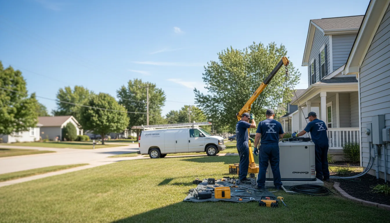 Generator Installation in Victoria, KS near me